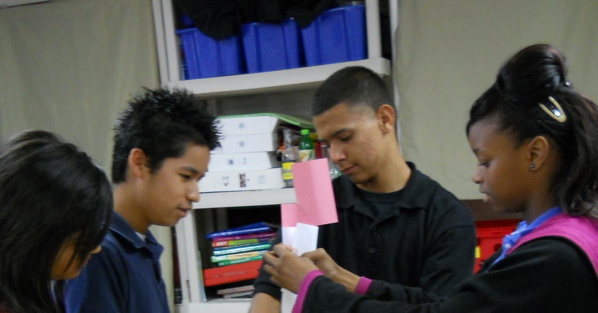 Mr. Temple, 8th Grade AVID Team Building Tower of Power