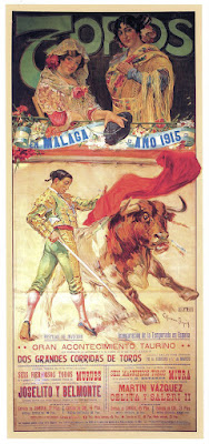 Málaga - Cartel Taurino 1915