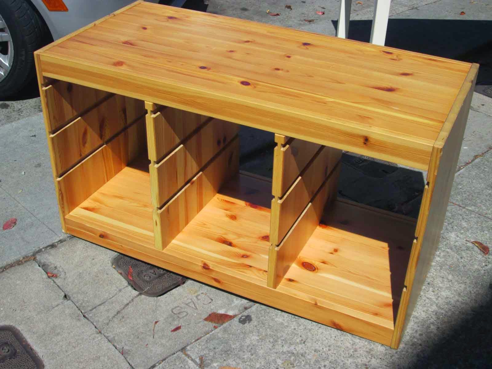 UHURU FURNITURE & COLLECTIBLES SOLD Ikea Storage Unit (includes 6