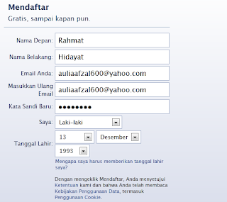 Cara Membuat Facebook / FB Baru + Gambar 4 Cara Membuat Facebook / FB Baru + Gambar 4