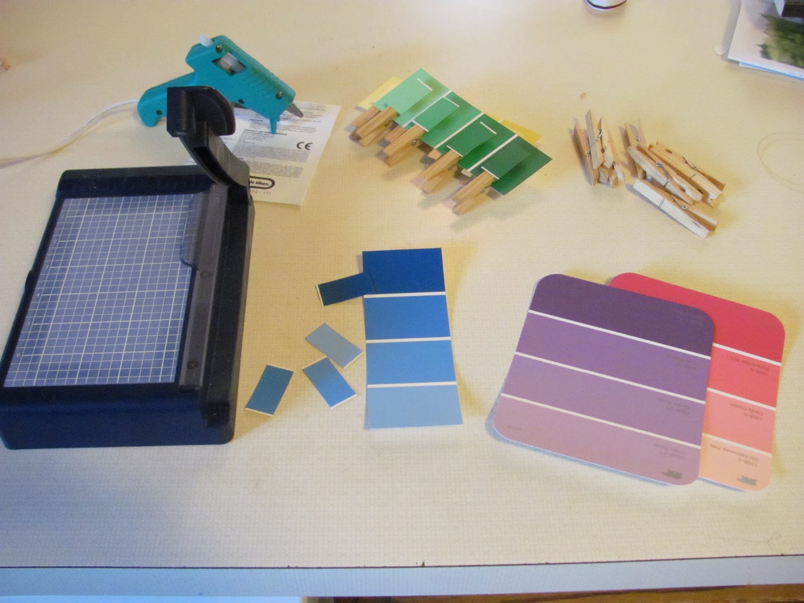 It's a Long Story Paint Chip Matching Game