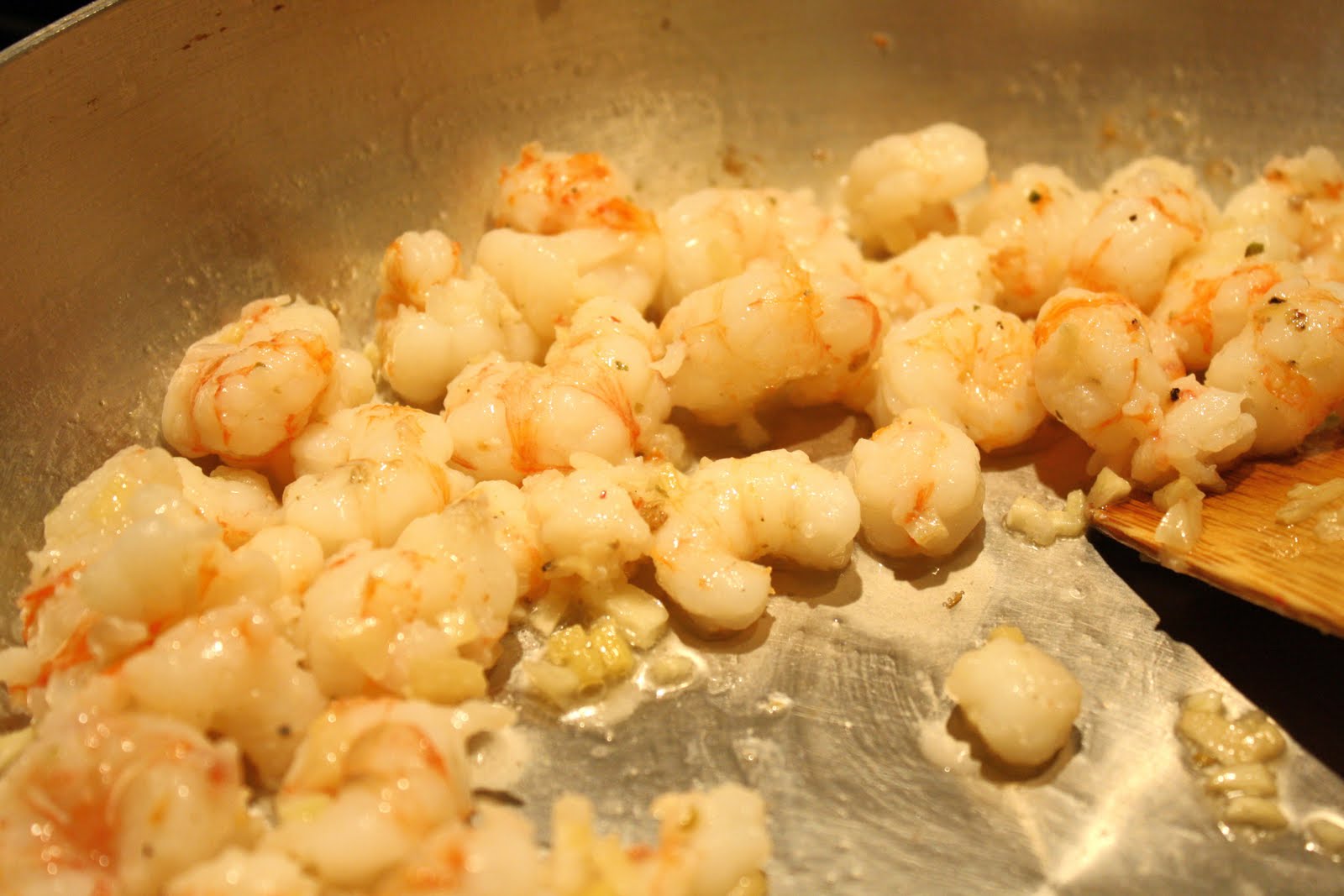 Living on Pure Land Rock shrimp fried rice