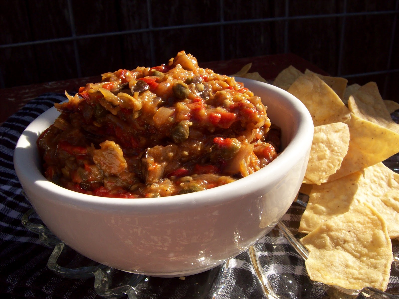 Napa Farmhouse 1885™ roasted eggplant & peppers dip