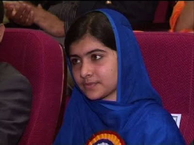 Malala Yousafzai in meeting