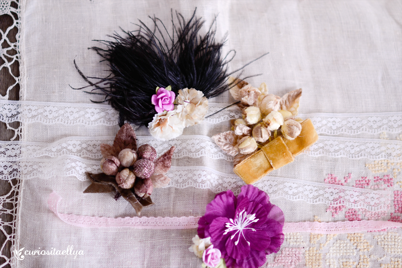 Curiositaellya Silk Flower Crowns {DIY}