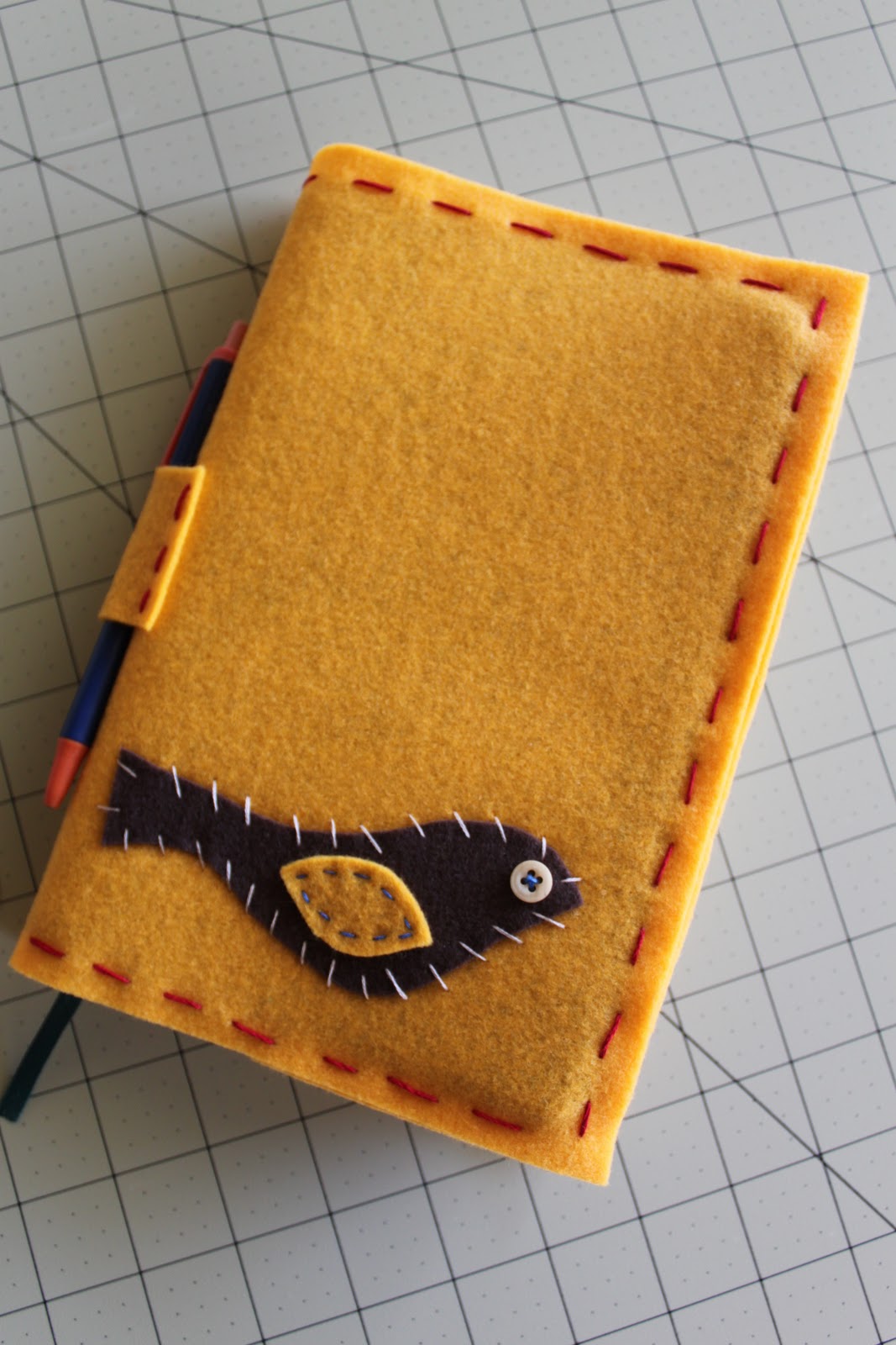 1 Creative Endeavor Jan. 16 Felt Book Cover