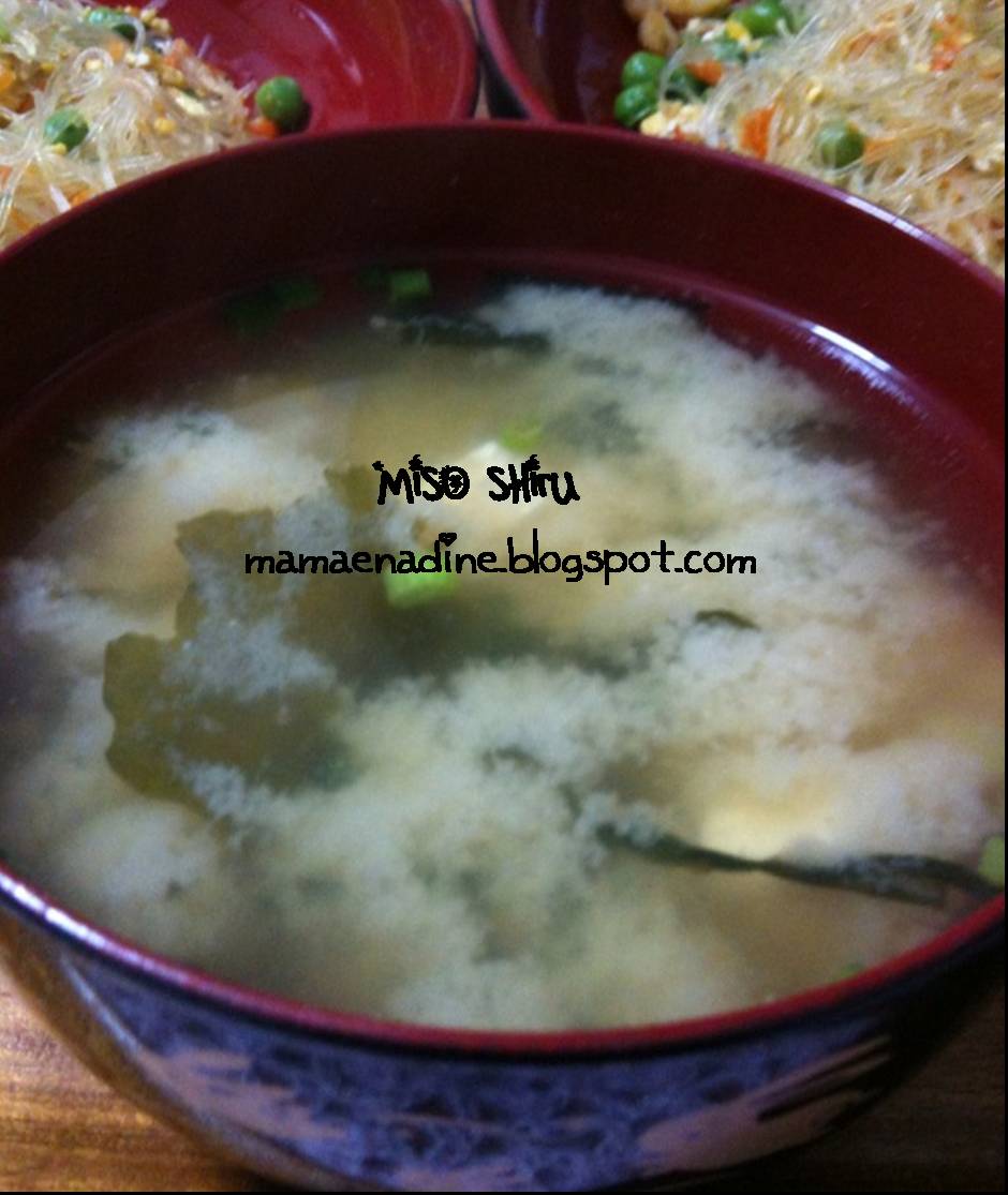 MamaeNadine's Gallery Resep Miso Shiru (Miso Soup)