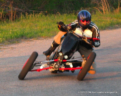 Monstrosity- Ducati Trike by TreMoto This trike is basically a motorcycle with the stability of four wheels but the feel of two, all at under 400lbs (181kg).