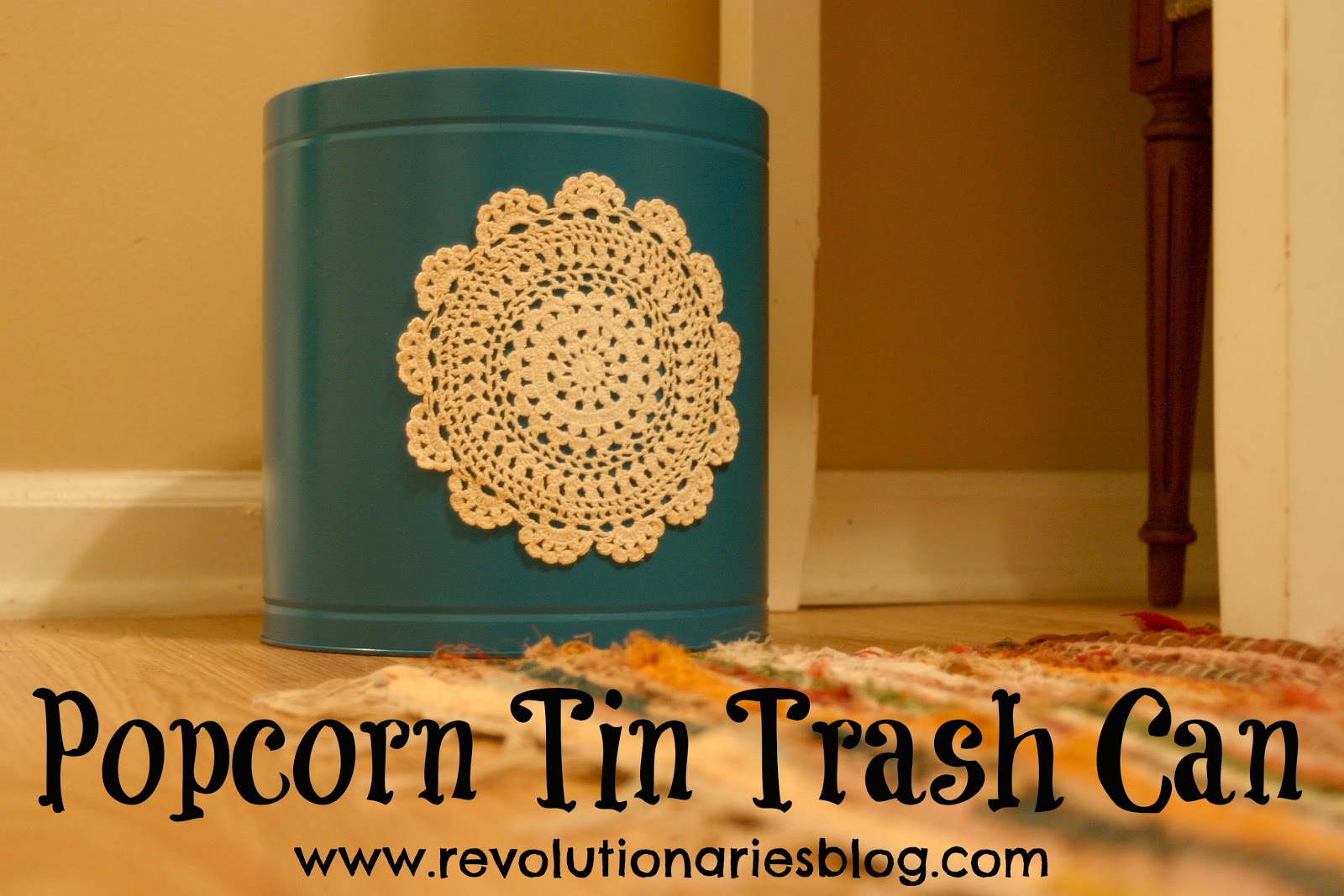 Tin Garbage Can