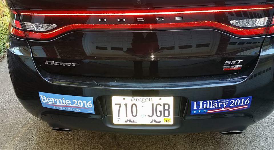 The Gyromantic Informicon What the back of my car looks like as of