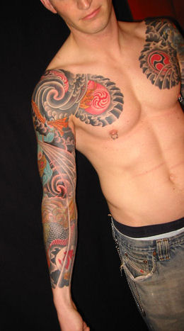 tribal half sleeve tattoos