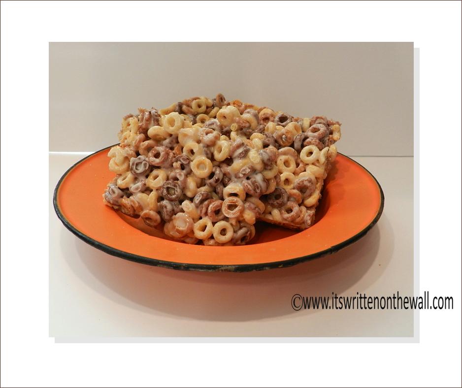 It's Written on the Wall Chocolate Peanut Butter Marshmallow Treat