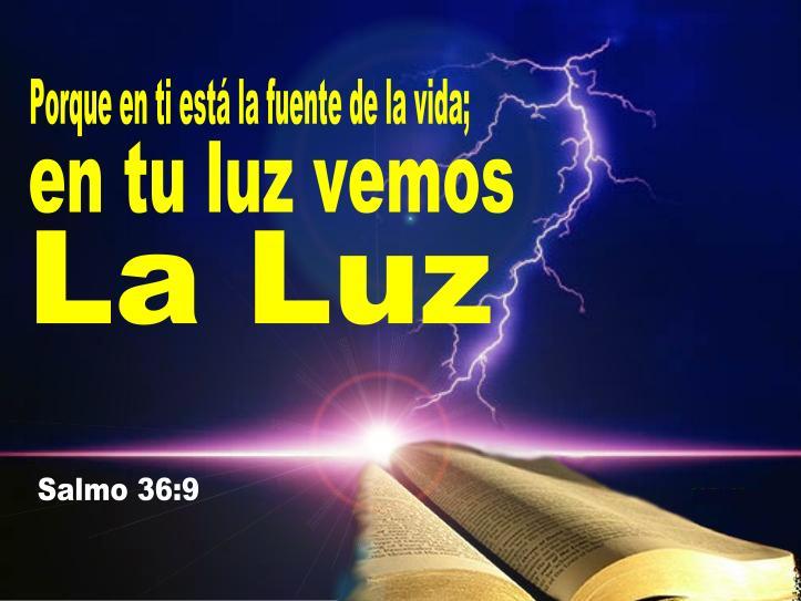 Didactica En tu luz vemos la Luz