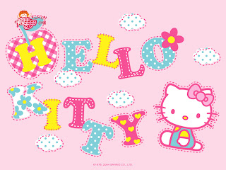 Hello Kitty desktop wallpaper background 1024x768