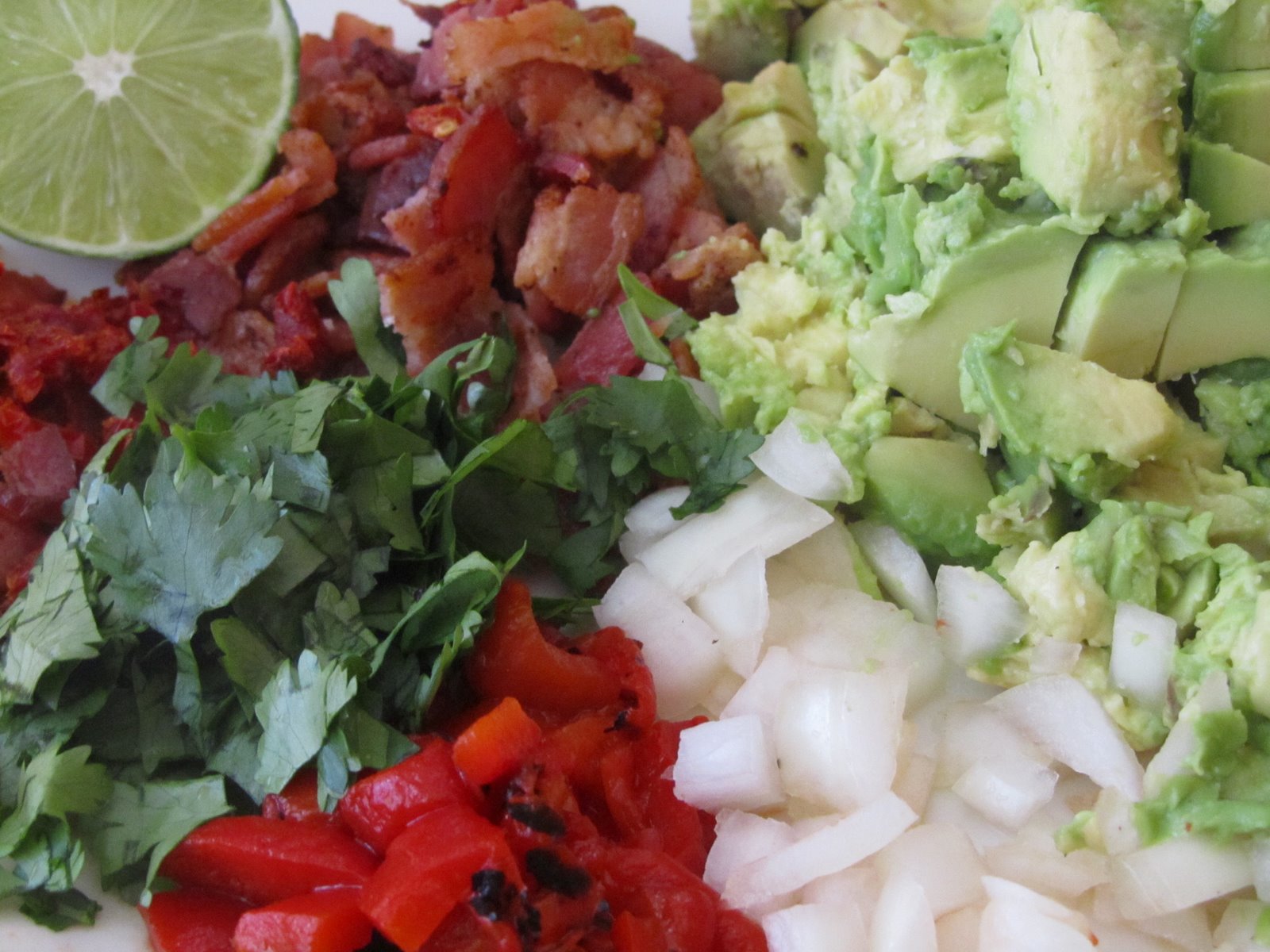 It's Yummy to My Tummy bacon and sundried tomato guacamole