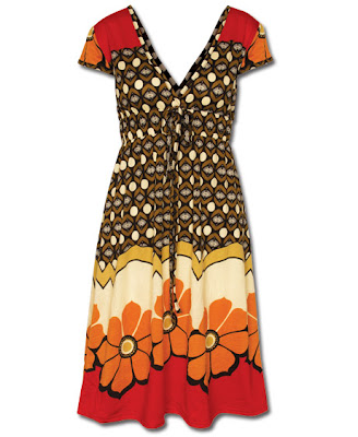 orange+flower+dress lg - Orange You Glad Orange is In?