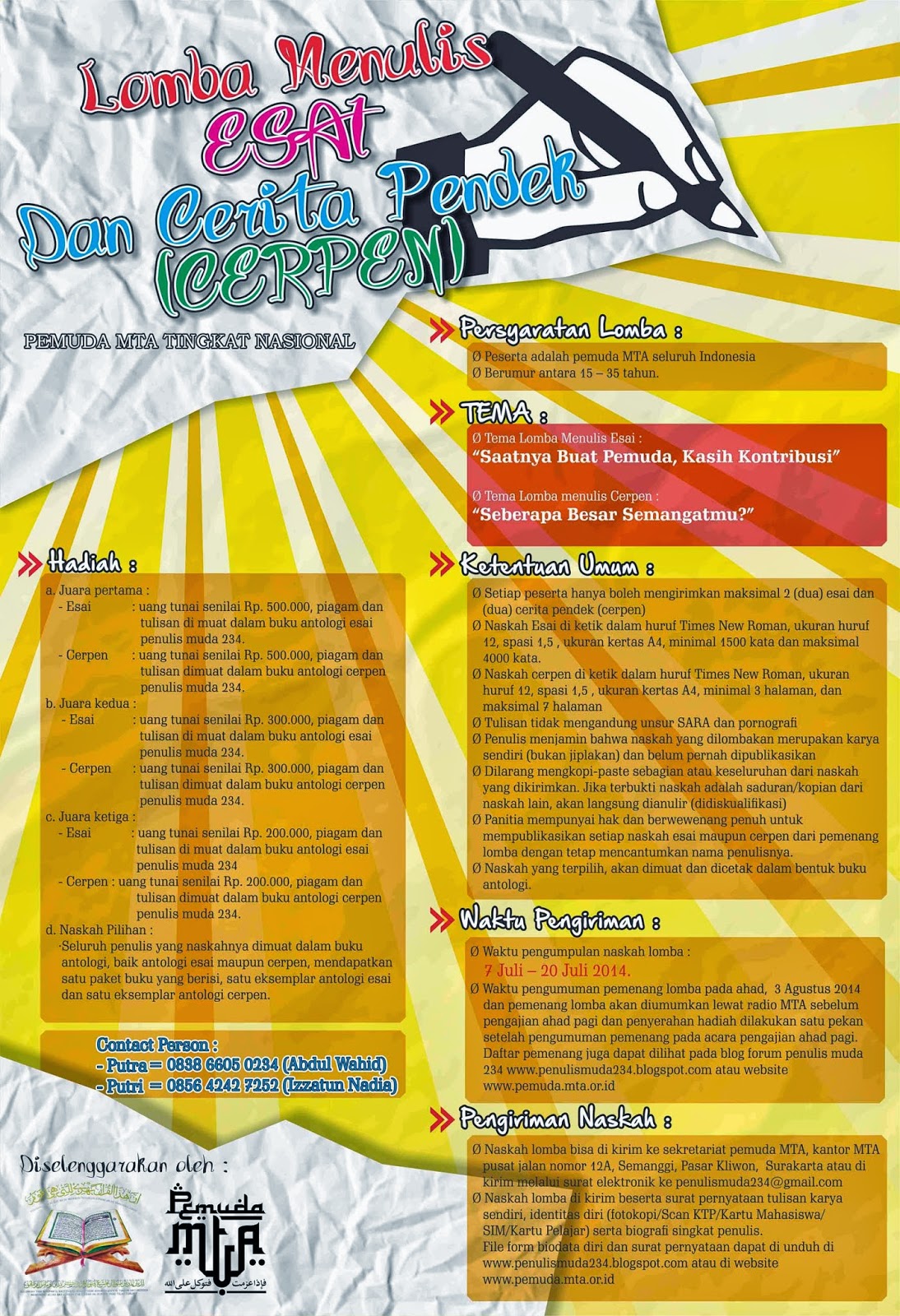 menulis essay This resource begins with a general description of essay writing and moves to a discussion of common essay genres students may encounter across the curriculum. menulis essay This resource begins with a general description of essay writing and moves to a discussion of common essay genres students may encounter across the curriculum.