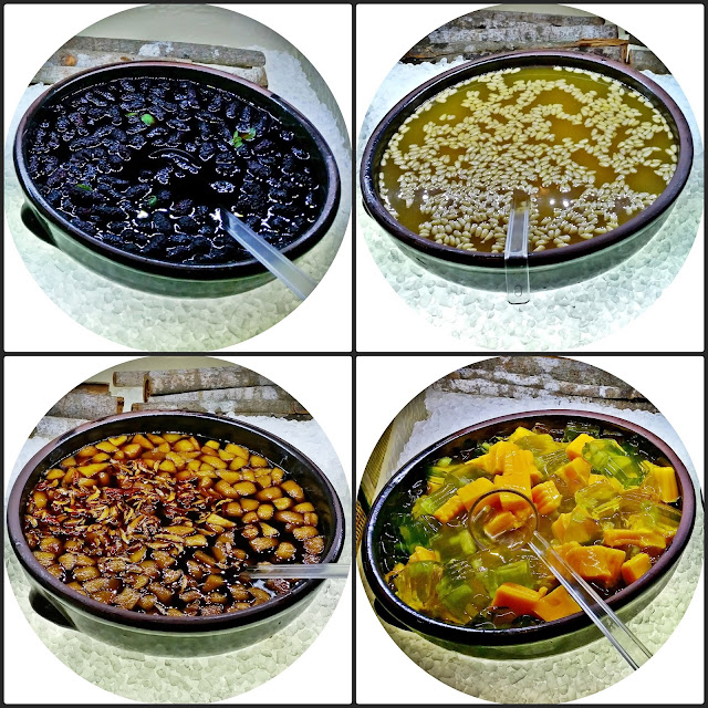 Korean Traditional Fruit Punch: Mulberry Punch (오디 화채) | Sweet Pumpkin Rice Punch (단호박 식혜 = Sikhye) | Persimmon Punch (수정과 = Sujeonggwa) | Jelly (젤리). Korean Traditional Fruit Punch: Mulberry Punch (오디 화채) | Sweet Pumpkin Rice Punch (단호박 식혜 = Sikhye) | Persimmon Punch (수정과 = Sujeonggwa) | Jelly (젤리). | www.meheartseoul.blogspot.sg
