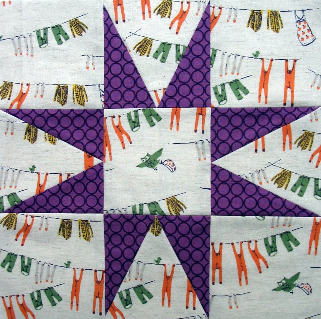Starwood Quilter Sun Rays Quilt Block