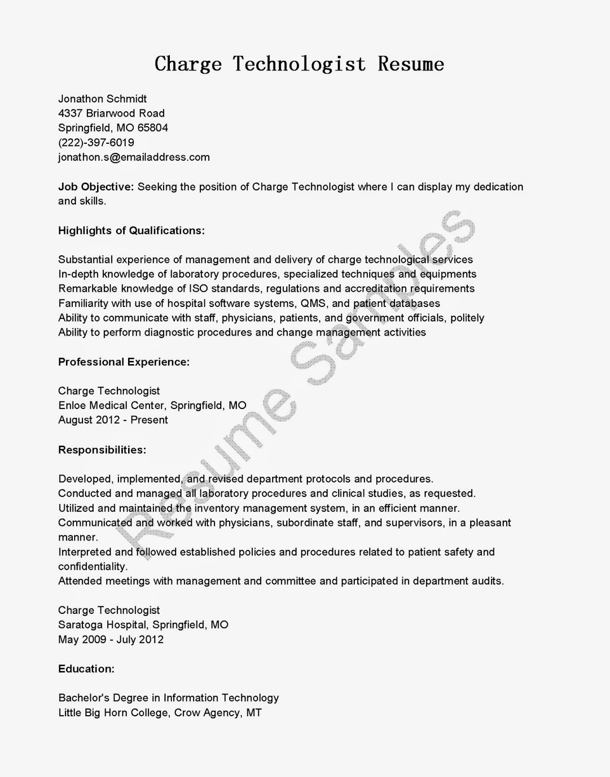 technologist sle resume sle resume technologist 28 images sle resume for technologist sle resume sle resume technologist 28 images sle resume for