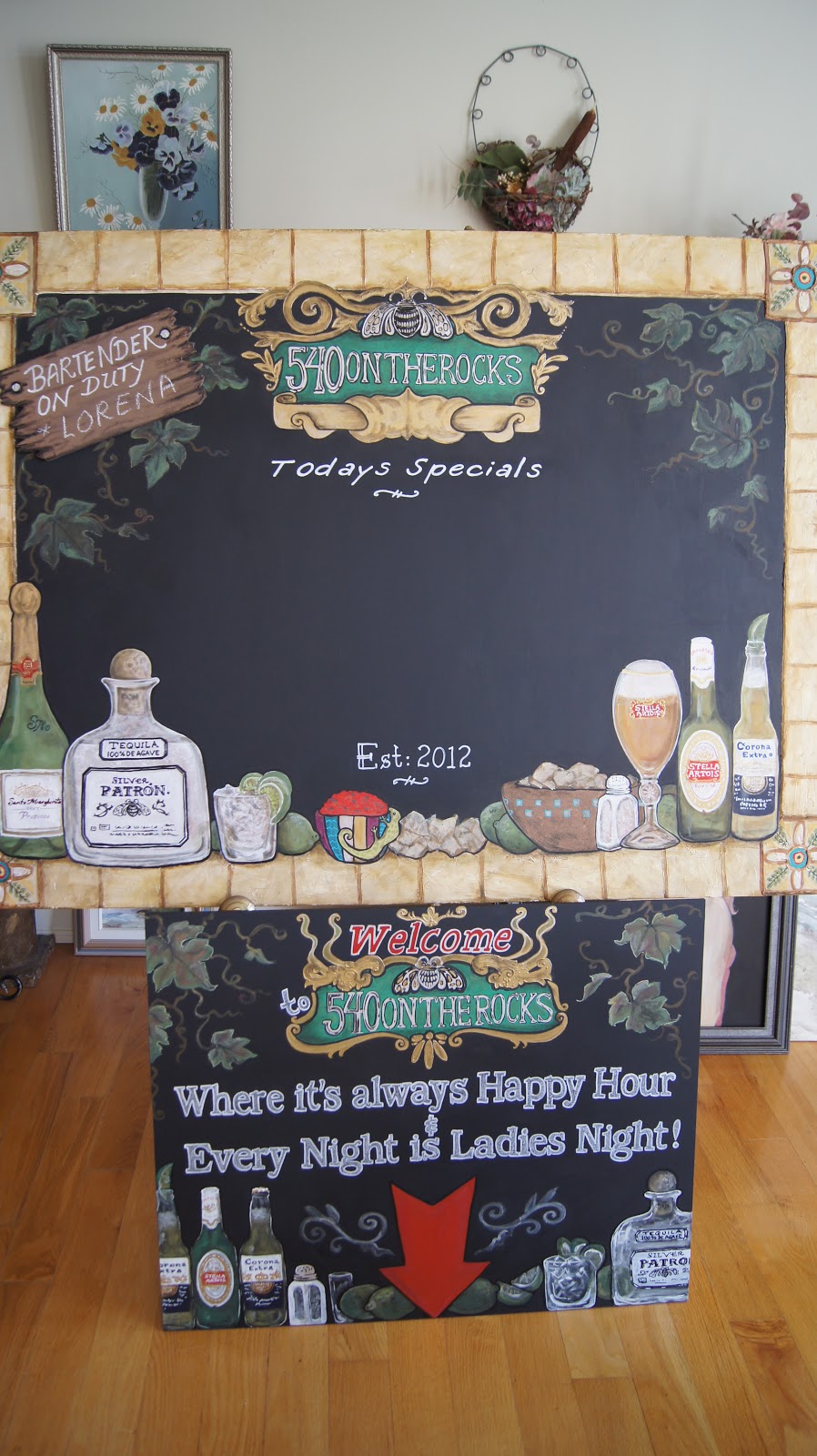ZeeZee Chalkboards * Classy Custom Chalkboards for Home and Business