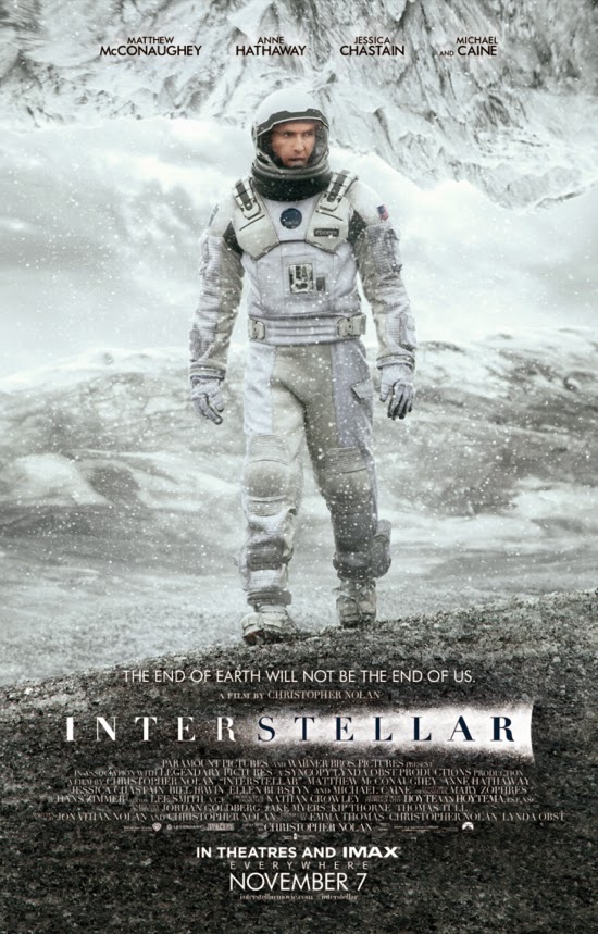 Poster do filme com Matthew McConaughey, só faltou o cigarrinho do capeta Interstellar