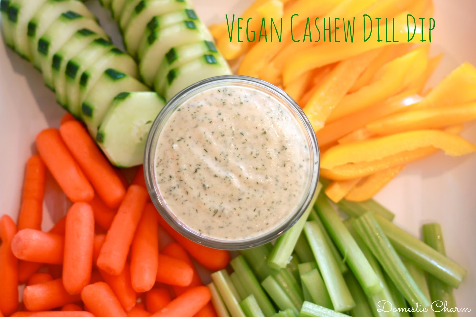 Domestic Charm Vegan Cashew Dill Dip