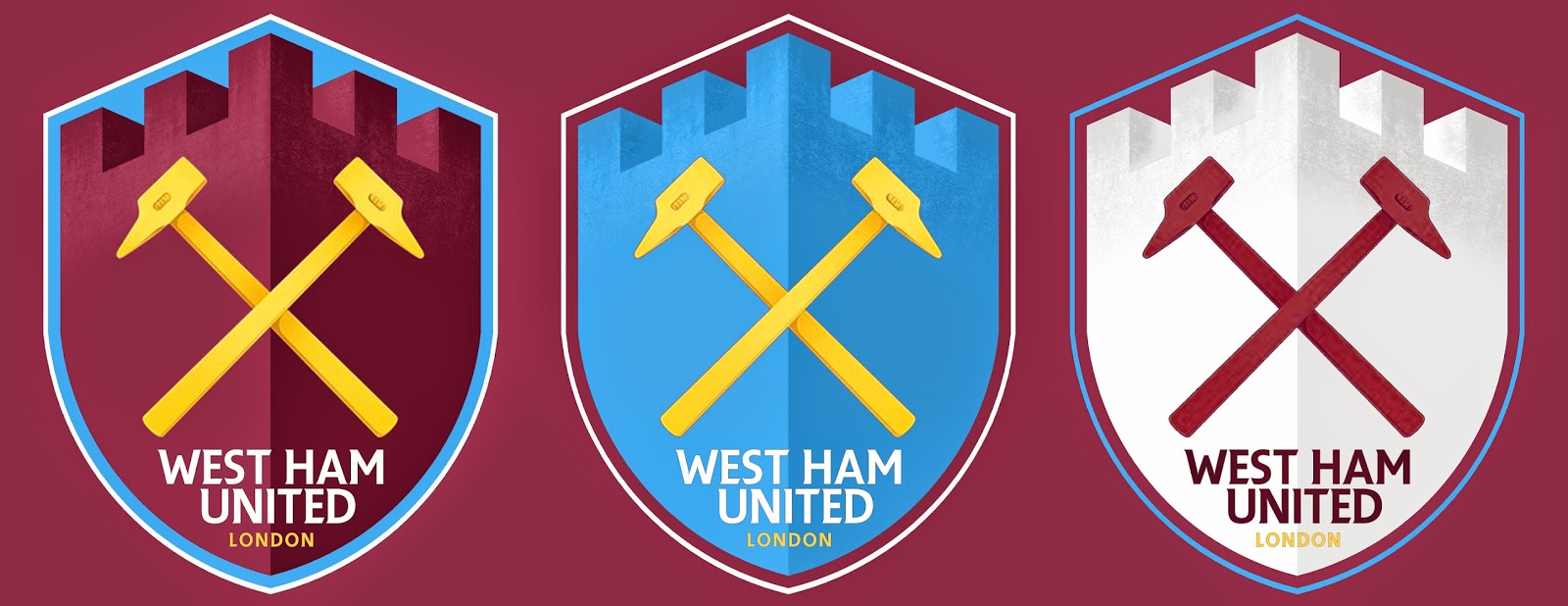 West Ham Badges Boleyn Inspired West Ham Crest 2016 17