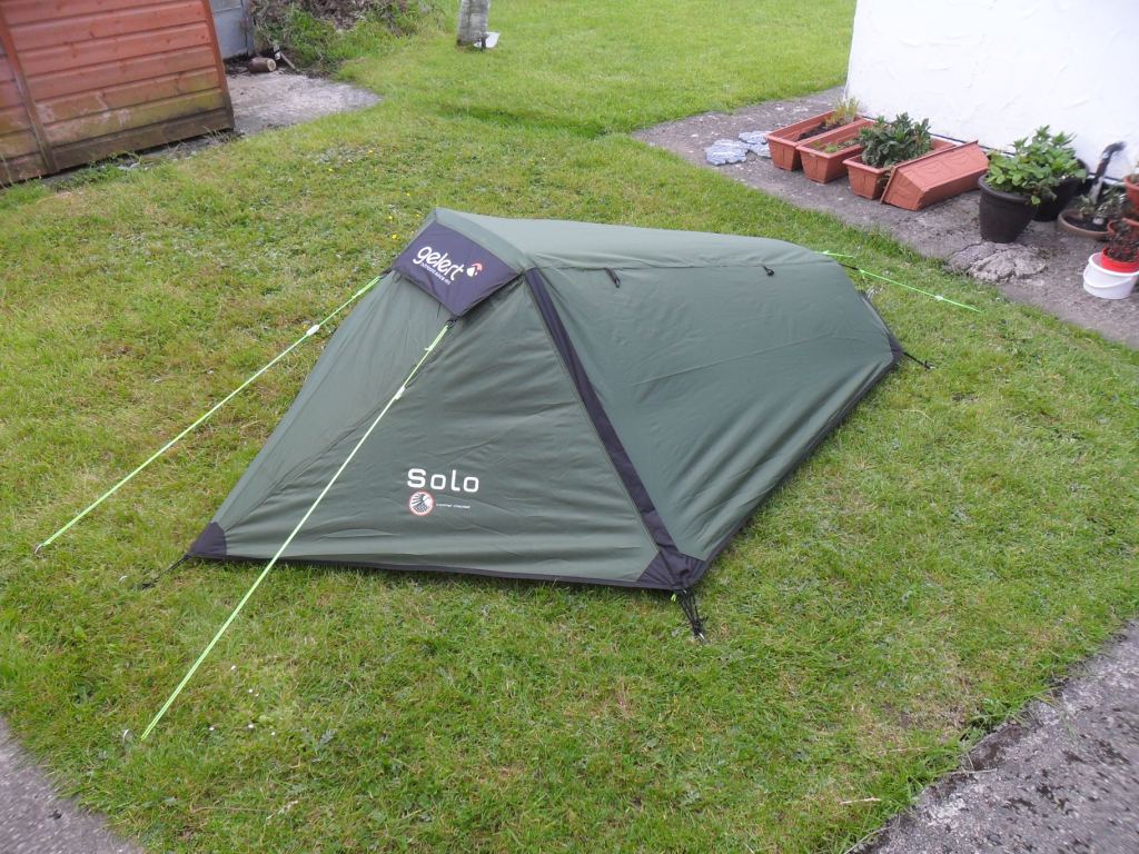 Bicycles and the Sea Gelert Solo 1 man tent