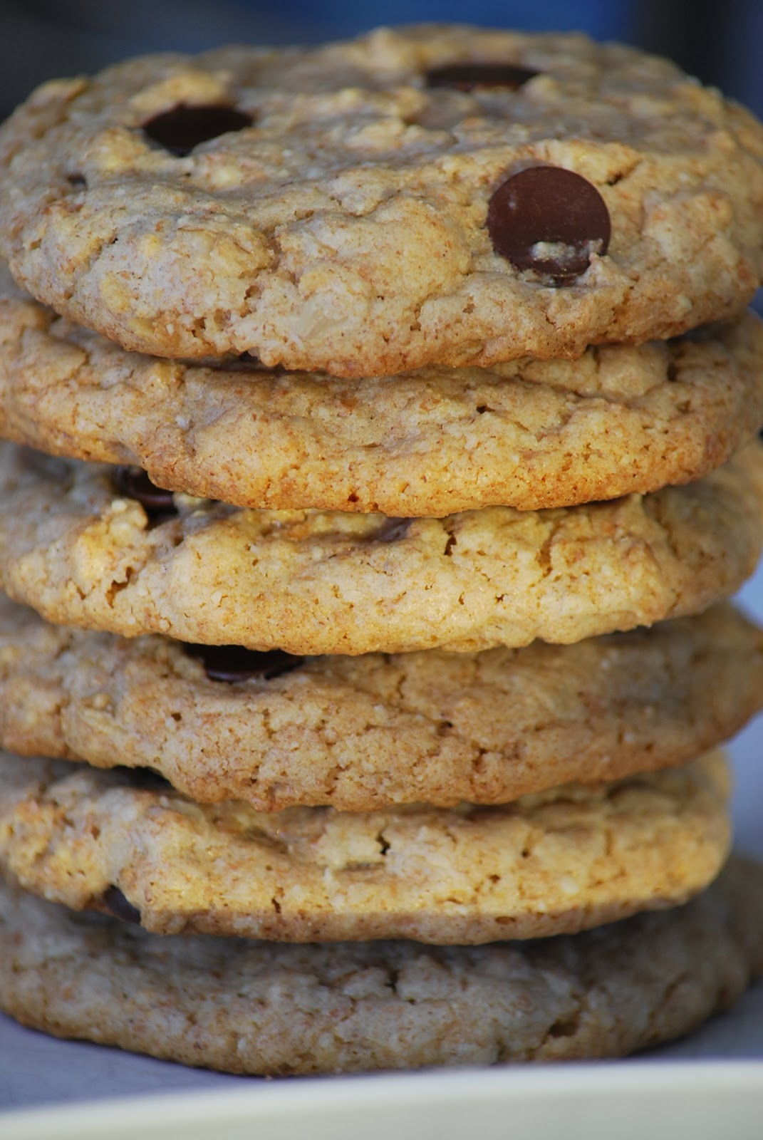My story in recipes Whole Grain Chocolate Chip Cookies