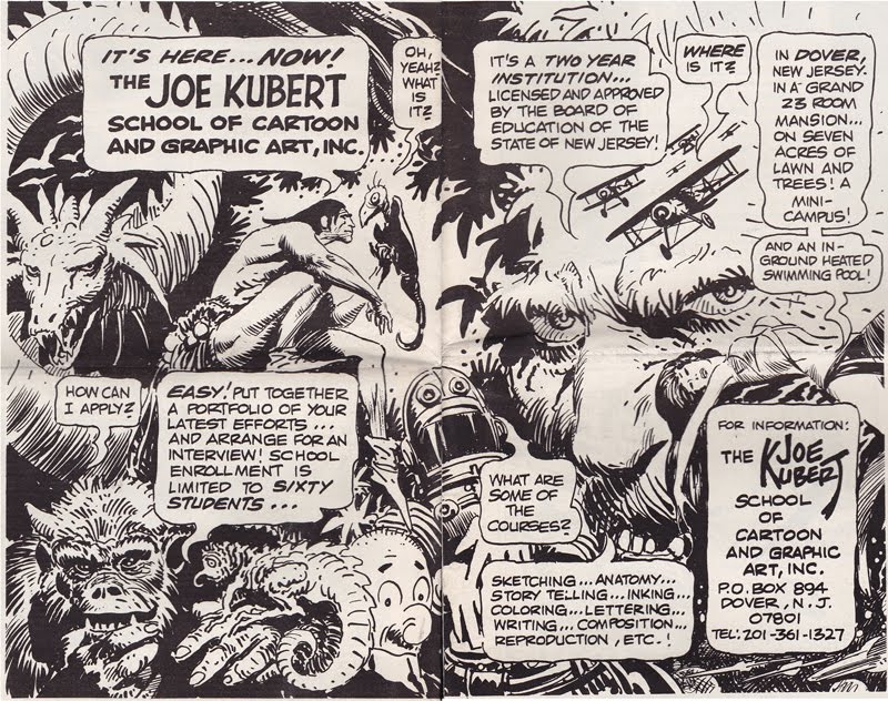 Kubert School Advertisement