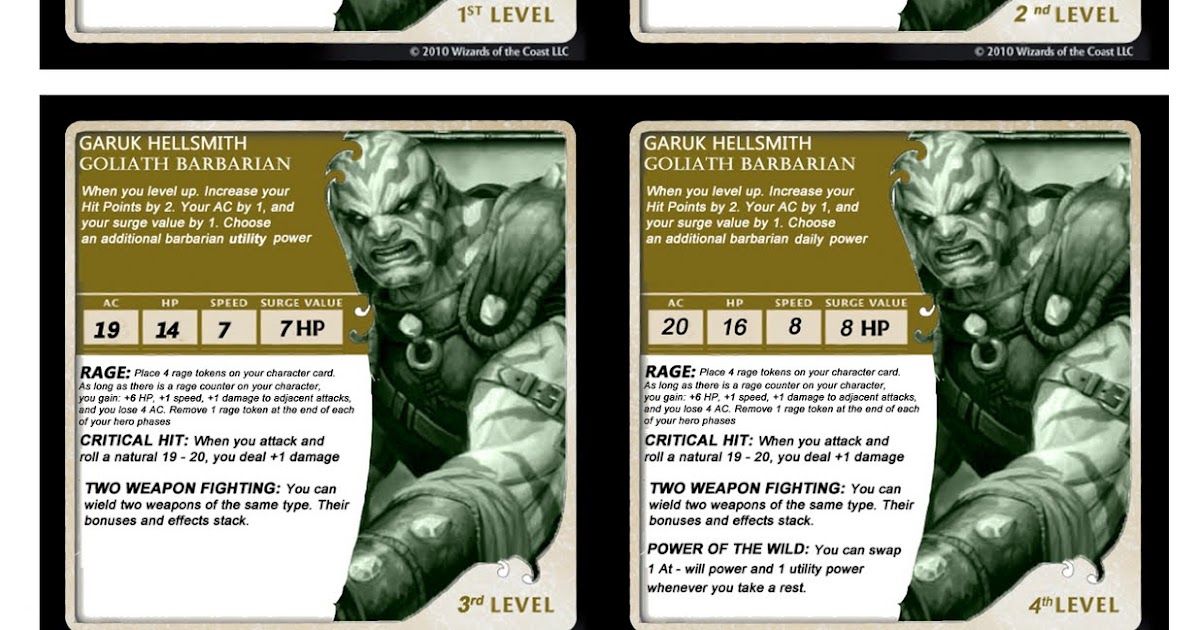 musings Custom heroes for D&d adventure board games