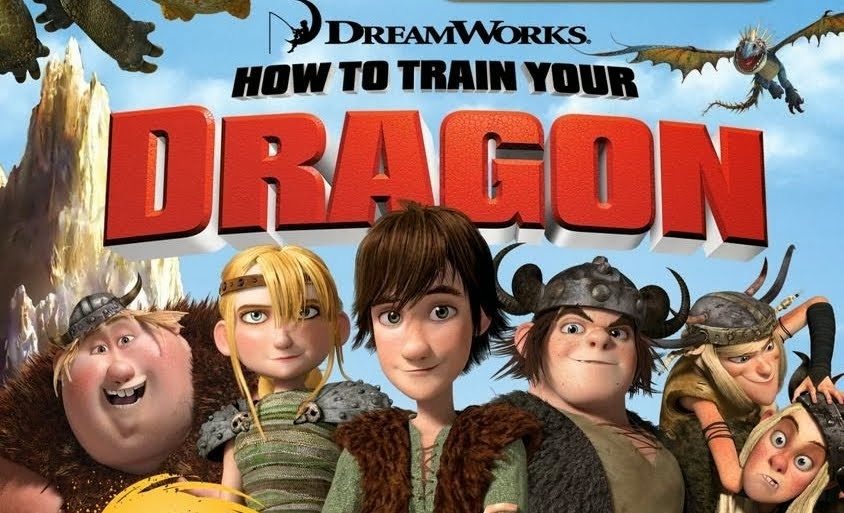 The Cartoon Funny How to Train Your Dragon Cartoon 3D Animation
