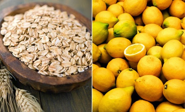 dịu da cháy nắng với bột yến mạch dịu da cháy nắng với bột yến mạch