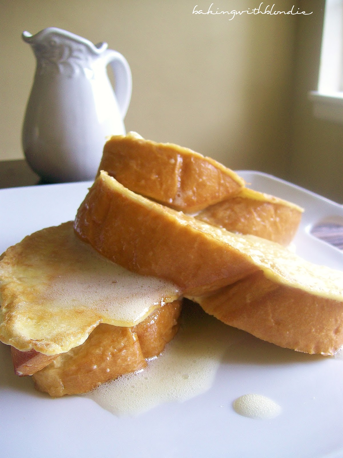 Coconut Milk Infused French Toast with Coconut Buttermilk Syrup