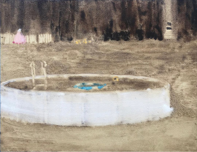 ABOVE GROUND POOL ON 5TH
