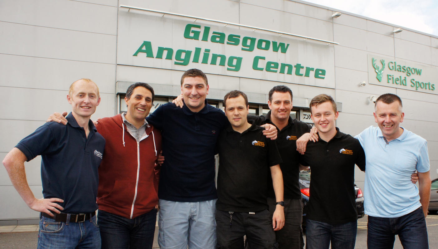 Glasgow Angling Centre Staff Run For Yorkhill Children's Hospital