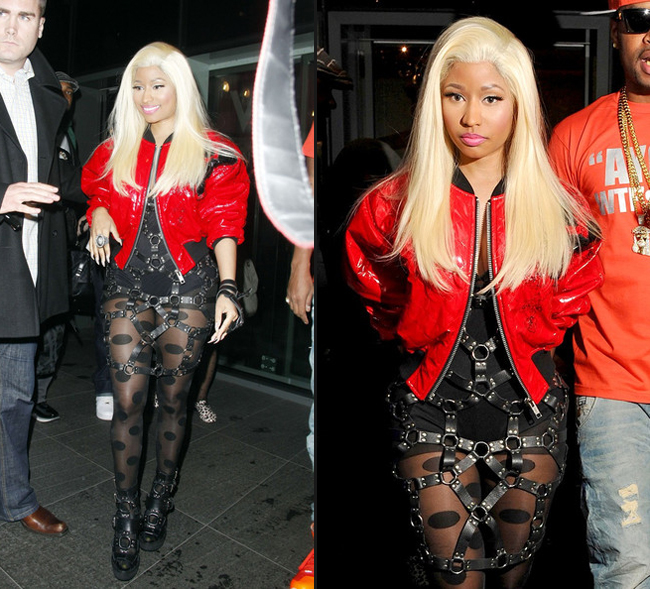 NICKI & SU VESTIDO DE ARNESES | fashionhorrors