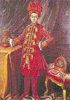 Hoàng tử Cảnh (Hình vẽ bên Pháp bởi họa sĩ Maupérin vào năm 1787)