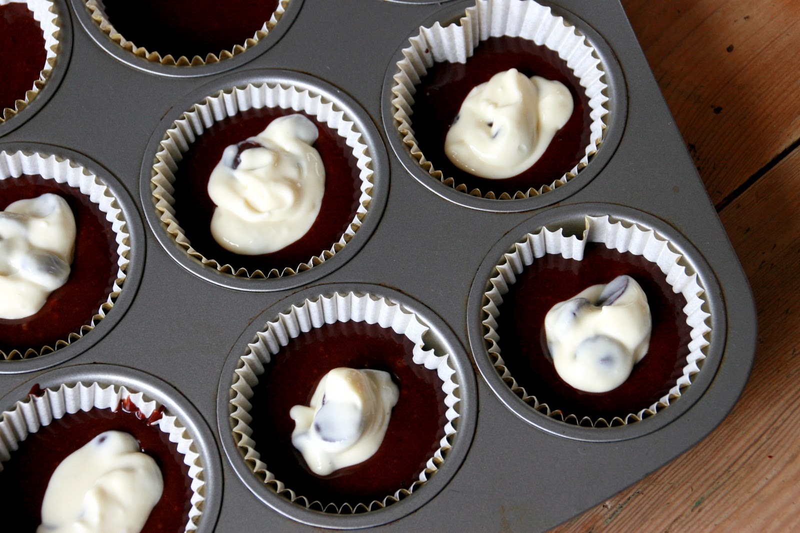 Cooking with Chopin, Living with Elmo ChocolateCream Cheese Cupcakes
