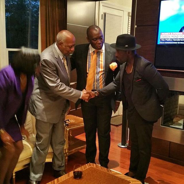 Nigerian Actor Jim Iyke meets Martin Luther King Jr III and other ...