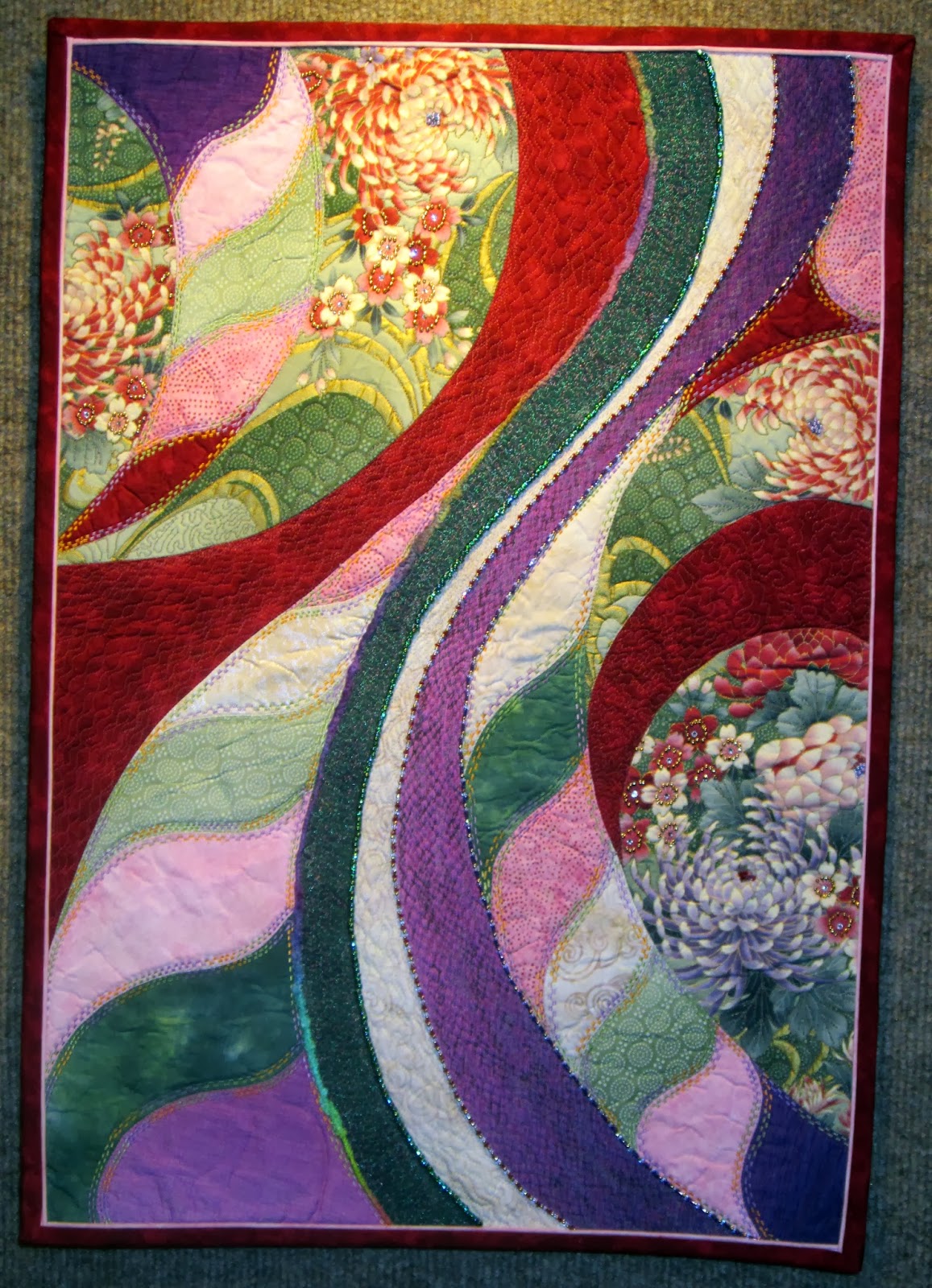 Calico Mermaid Porterville College Contemporary Art Quilt Show