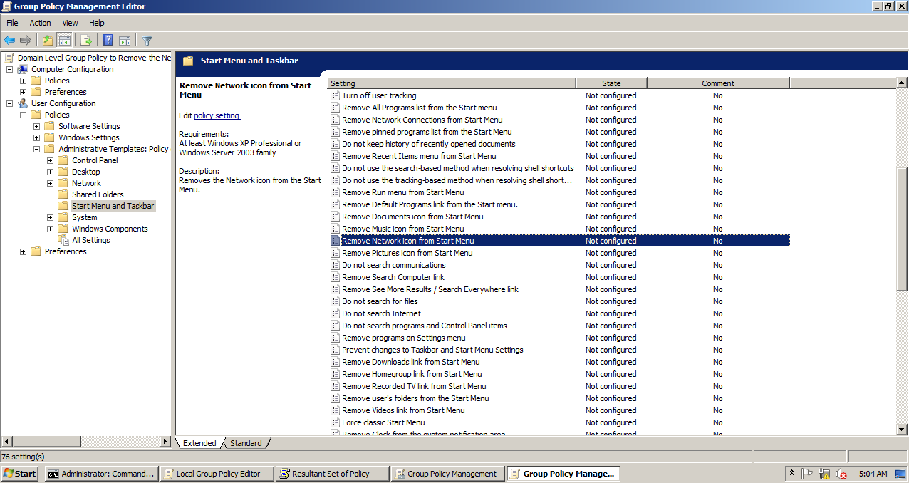 AD Shot Gyan Group Policy Settings are Cumulative