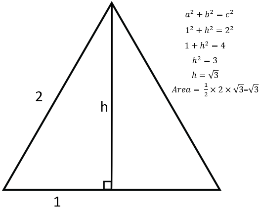 How do you find the area of an equilateral triangle class 9 maths cbse You Do the Math – K thru Calculus: A challenging standardized test