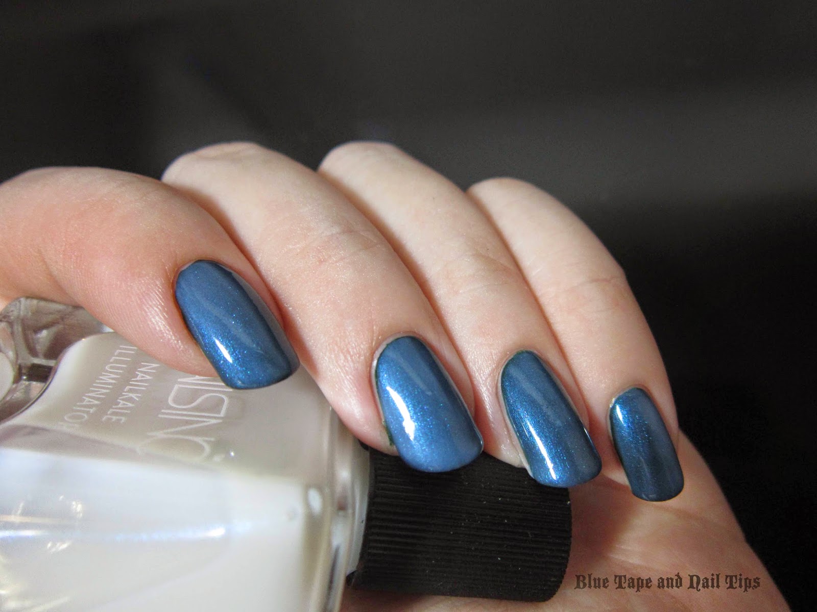 Blue Tape and Nail Tips Nails Inc NailKale and Illuminator Review