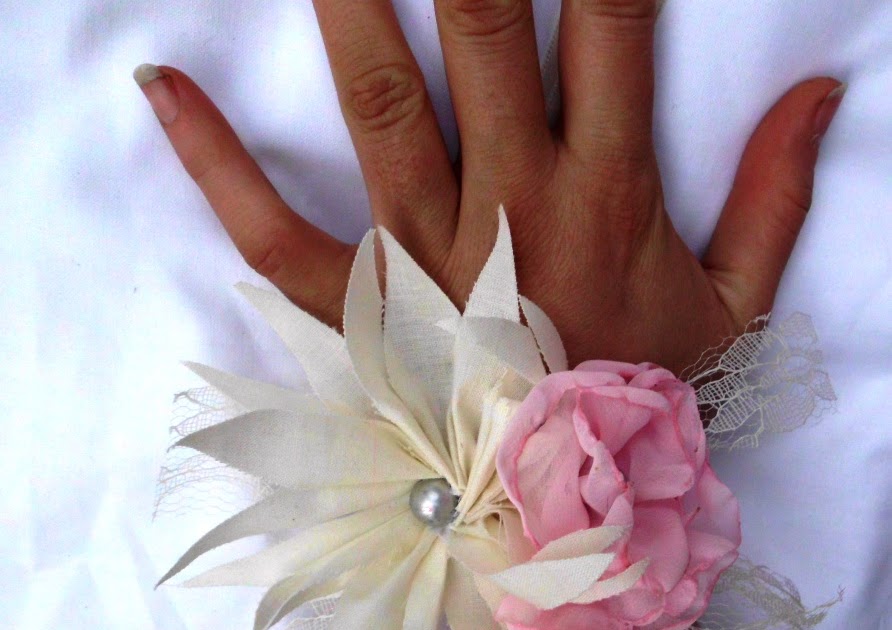 Have it All How to Make a Fabric Flower Corsages Easily and Inexpensively