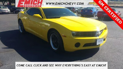 Certified Pre Owned 2012 Camara at Emich Chevrolet