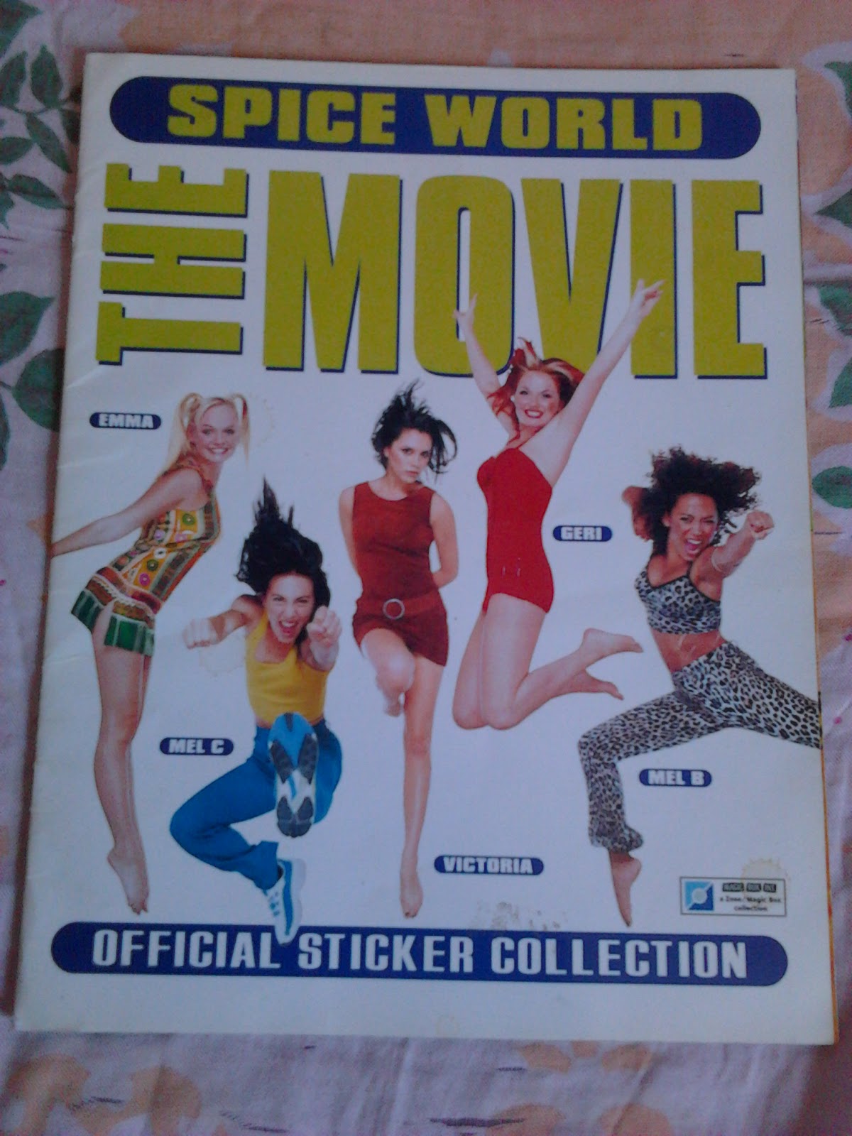 Memorabilia Melanie C Spice World The Movie Official Stickers Collection