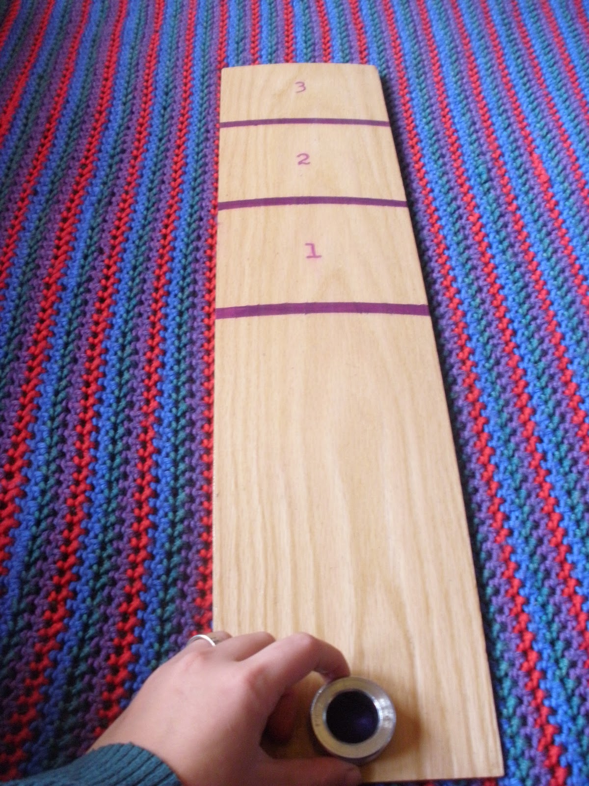 A Better Way Make Your Own Shuffleboard Set