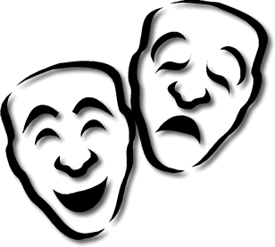 Drama Faces Clip Art